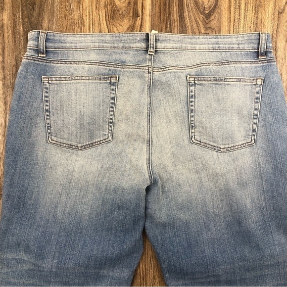 Nwt Eileen Fisher Petite High Rise Cropped Stretch Jeans - Picture 9 of 9